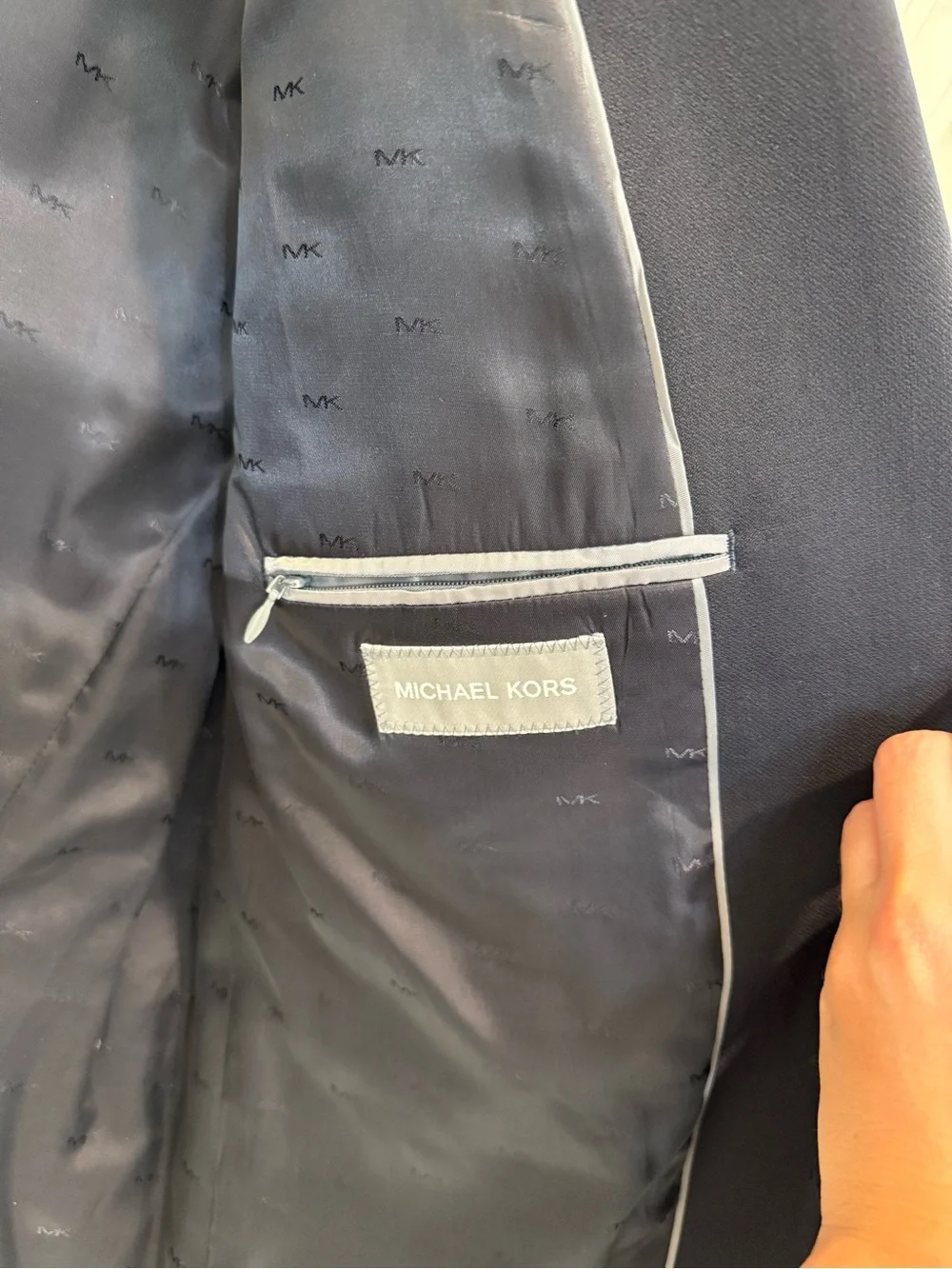 Michael Kors Men's Navy Sport Coat Blazer
